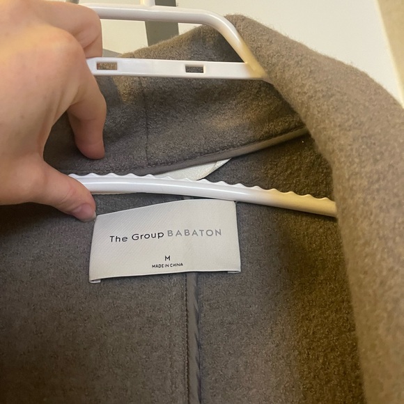 SALE Grey Babaton Coat - Picture 3 of 4